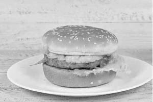 Veg Aloo Patty Paneer Burger