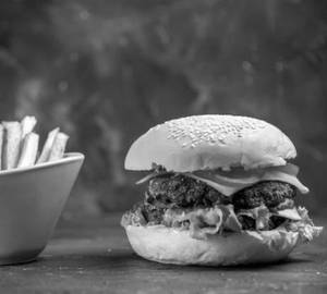 Kings Special Cheese Bust Burger