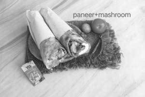 Paneer With Mushroom Roll