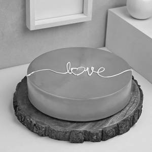 Valentine Love Butterscotch Cake