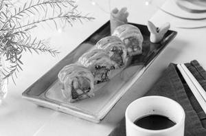 Fiery Salmon Sushi