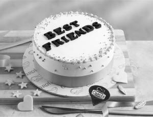 Friendship Day Special Triple Queen Cake [500gms]
