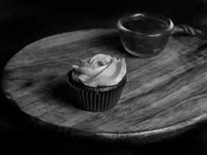Choco Strawberry Cupcake