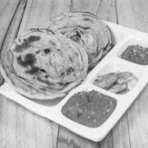 Butter Paneer Masala Paratha