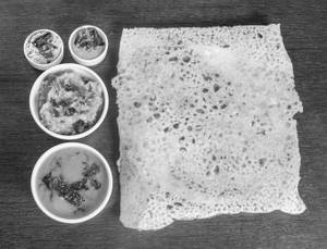 Onion Rava Masala Dosa 