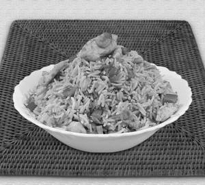 Egg Chicken Fried Rice