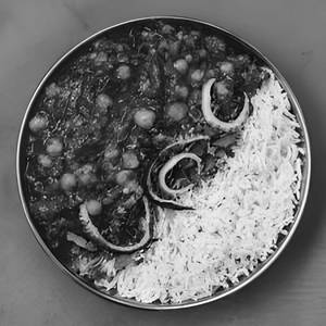 Cholle Chawal Bowl
