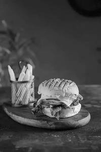 Cottage cheese burger 