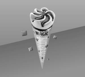 Butterscotch Ice Cream Cone [120 Ml]