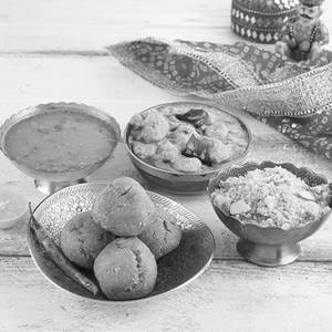 Rajdhani Special Dal Baati Churma