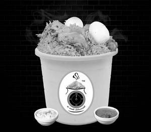 Mutton Bucket Biryani [Serves 4- 5 ]