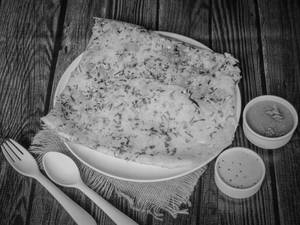Paper Rava Sada Dosa