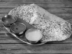 Paneer masala dosa