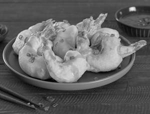Golden Fried Prawns