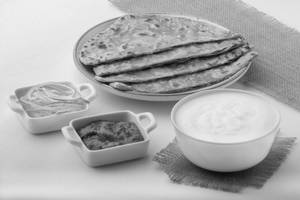 Chilli Garlic Paratha