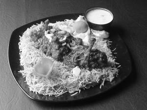 Chicken Lollipop biryani