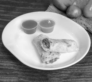 Paneer Roll Bhuna asala