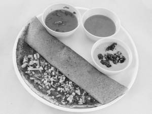 Onion Karam Dosa