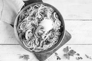Mushroom Noodles