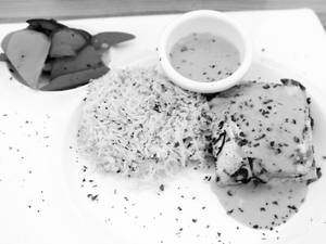 Cottage Cheese Steak Black Pepper Sauce