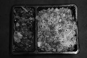 Schezwan Chicken And Fried Rice