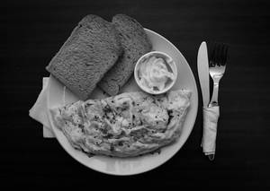 The Baked Chicken Omelette