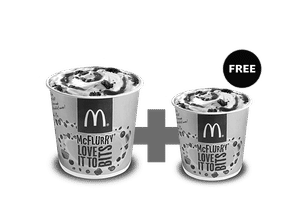 Black Forest Mcflurry (M) BOGO