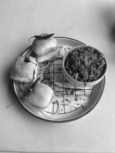 Spicy Keema Pav