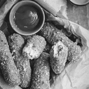 Crispy Cheesy Potato Cigars