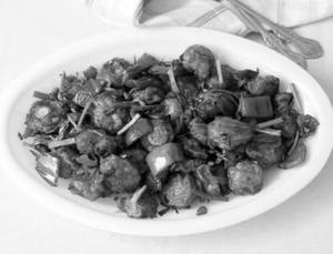 Mushroom Chilli