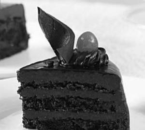 Chocolate truffle pastry [1 pc]