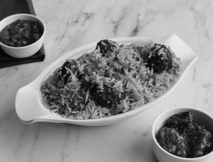 Veg Manchurian Fried Rice