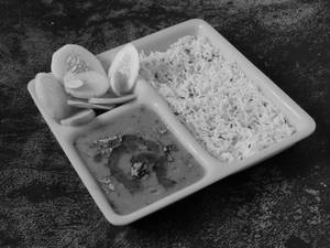 Dal Fry +Jeera Rice + salad
