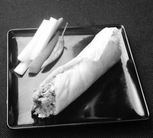Roll shawarma meat only