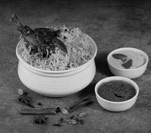 Hyderabadi Pepper Chicken Biryani