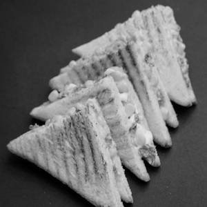 American Cheese Corn Sandwich
