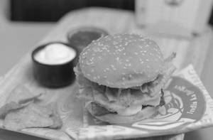 Chicken Kurkure Burger