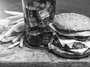 Premium Paneer Burger + Fries + Coke (200 Ml)
