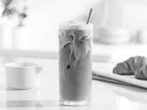 Iced latte                                         