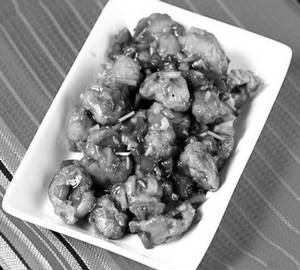 Mushroom Manchurian Dry
