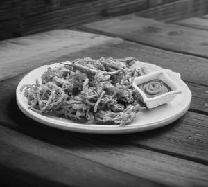 Gol bhaji plate 