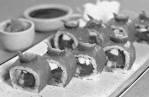 Korean Seafood Sushi