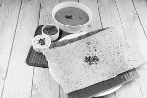 Jain Coconut Rava Plain Dosa