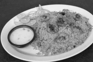 Mughlai Prawn Biryani