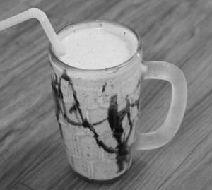 Cold coffe with crush