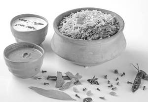 Chicken Keema Biryani