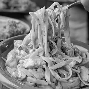 Fettuccine Creamy Mushroom