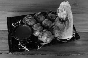 Mushroom Achari Tikka