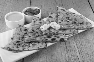 Gobi Green Peas Paratha