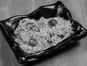 Veg Manchurian Rice